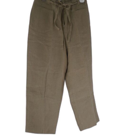 NWT Talbots Women's Petites Linen Pants Size 12WP Tailored Fit Made in Thailand - Picture 1 of 10